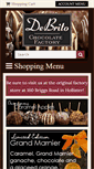 Mobile Screenshot of debritochocolate.com